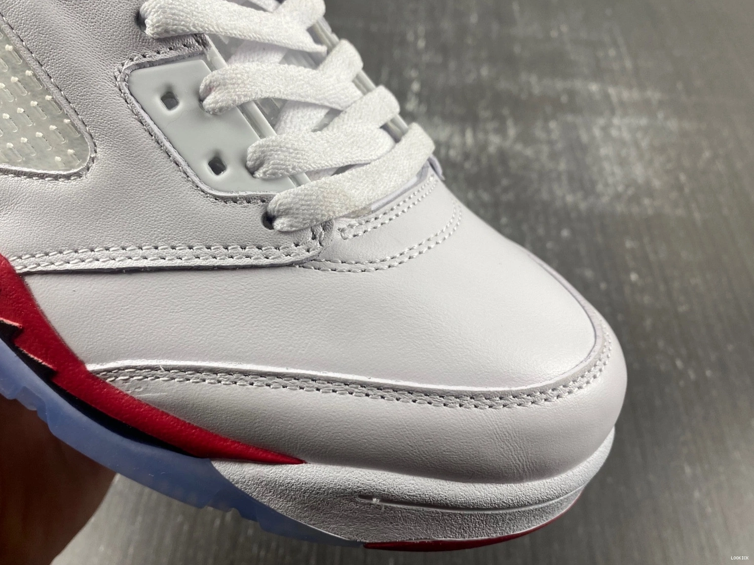 Rep  Retro 136027-120 Tongue Fire Red Men's (2013) 5 Jordan Black 0519
